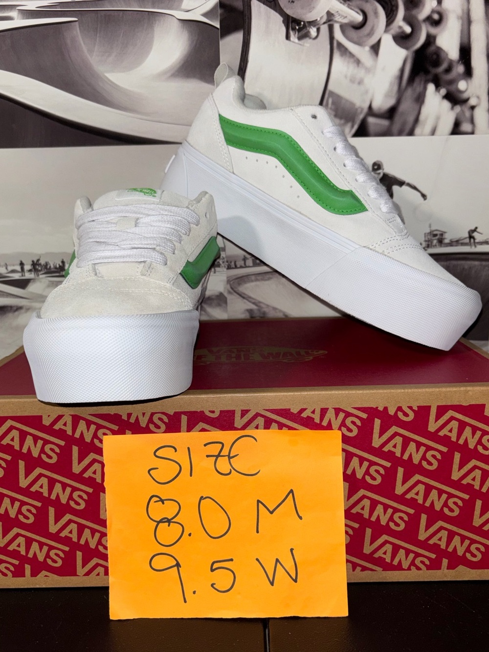 Vans Knu Stacked sz 8.0 Men’s 9.5 Woman